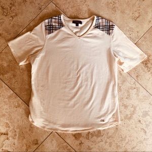 Burberry Tops - Burberry Nova Check Patch T-Shirt Burberry Tops - Burberry Nova Check Patch T-Shirt